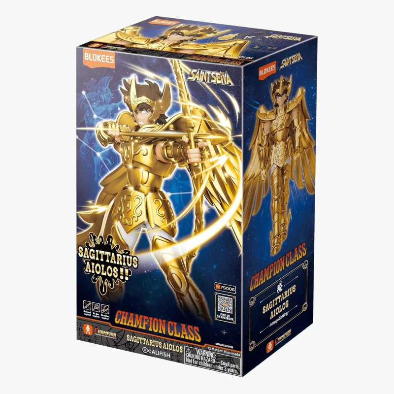 Saint Seiya - Figurine Blokees Champion Class Sagittarius Aiolo 15 cm
