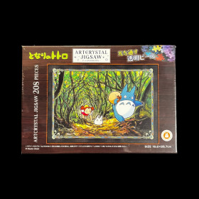 Mon voisin Totoro - Puzzle Art Crystal Vitrail Tunnel Secret 208 pièces
