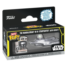 Star Wars - Bitty Pop! Ride - The Mandalorian in N1 Starfighter (with Grogu)