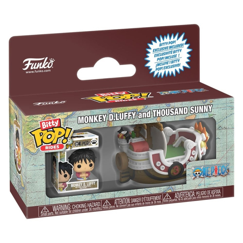 One Piece - Pop! Bitty Rides - Monkey D. Luffy with Thousand Sunny