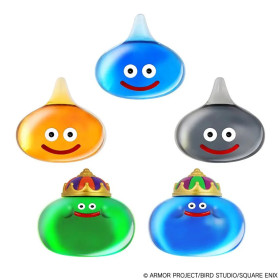 Dragon Quest - Set Aimants Smile Slime Clear King Slime