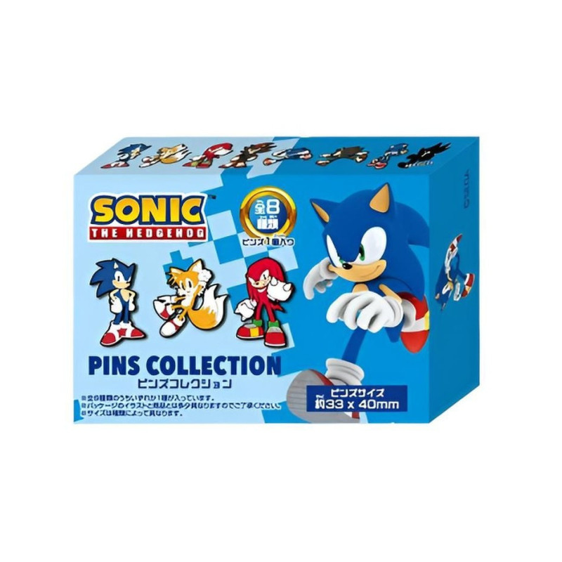 Sonic The Hedgehog - Pins Collection 1 EXEMPLAIRE ALEATOIRE