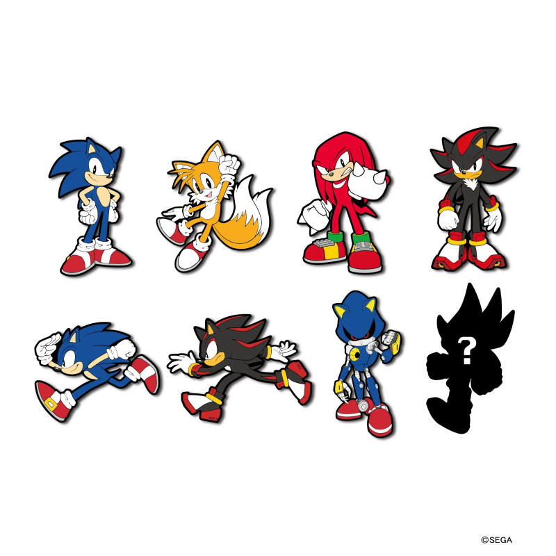 Sonic The Hedgehog - Pins Collection 1 EXEMPLAIRE ALEATOIRE