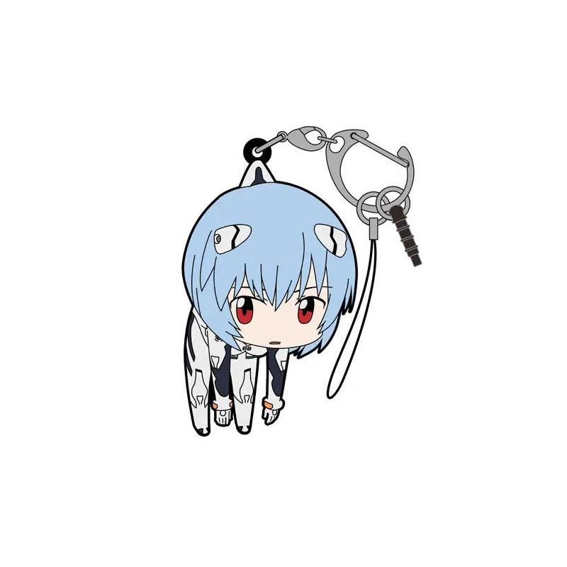 Evangelion - Porte-clé acrylique Tsumamare Rei Ayanami