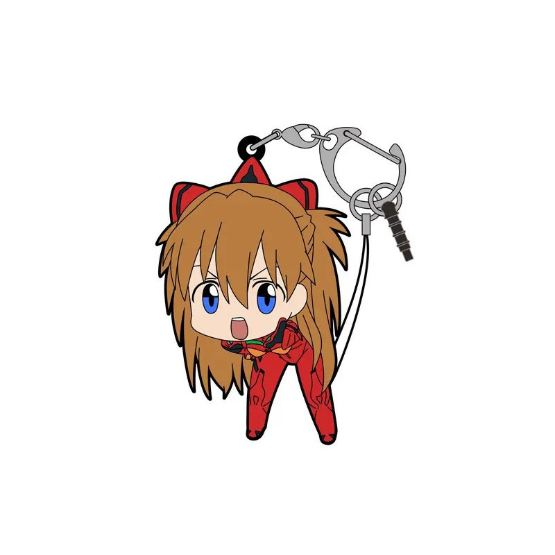 Evangelion - Porte-clé acrylique Tsumamare Asuka Langley