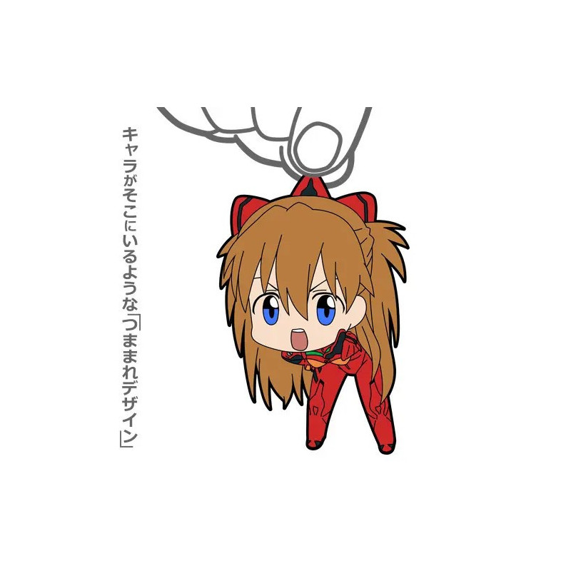 Evangelion - Porte-clé acrylique Tsumamare Asuka Langley