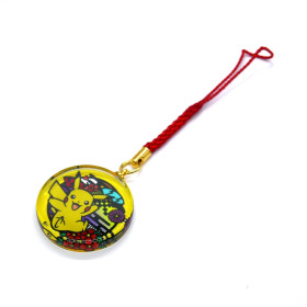 Pokémon - Porte-clé strap acrylique Pikachu