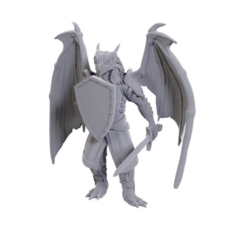 Dungeons & Dragons: Nolzur’s Marvelous - Figurine miniature à peindre Dragonborn of Bahamut