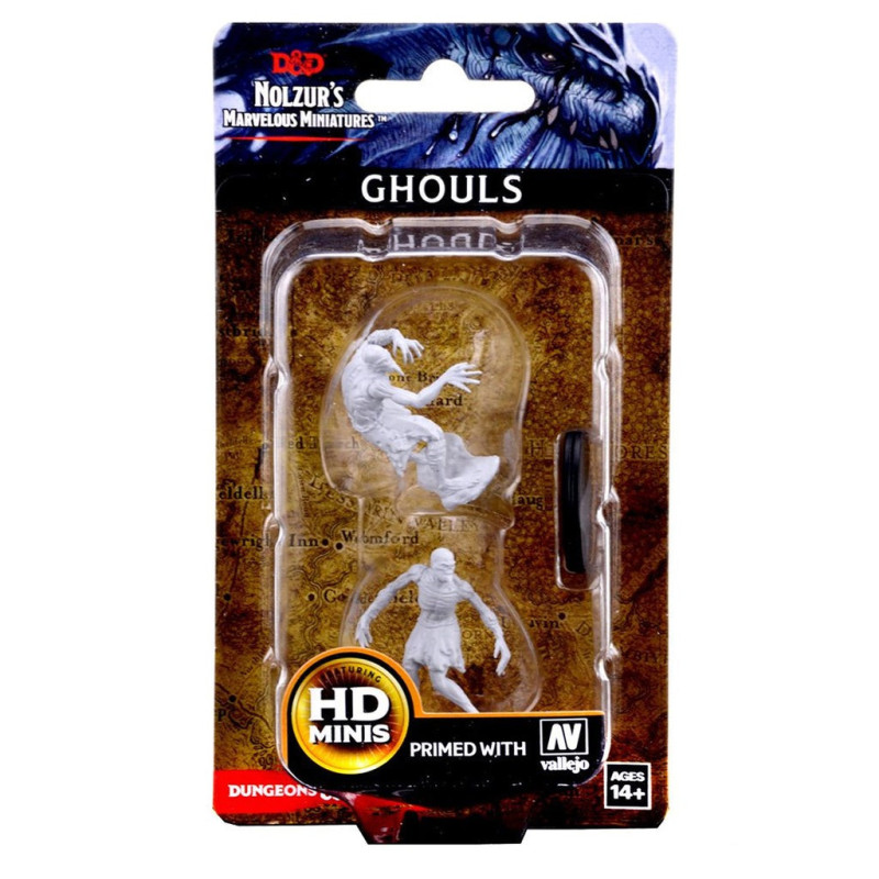 Dungeons & Dragons: Nolzur’s Marvelous - Figurines miniatures à peindre Ghouls