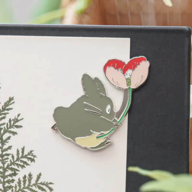 Mon voisin Totoro - Magnet Totoro Grosse Fleur