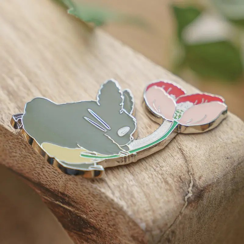 Mon voisin Totoro - Magnet Totoro Grosse Fleur