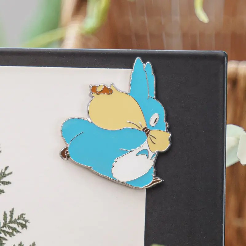 Mon voisin Totoro - Magnet Totoro Bleu Silhouette Course