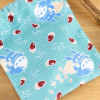 Mon voisin Totoro - Tampon avec Pochon Totoro Bleu & Noisettes