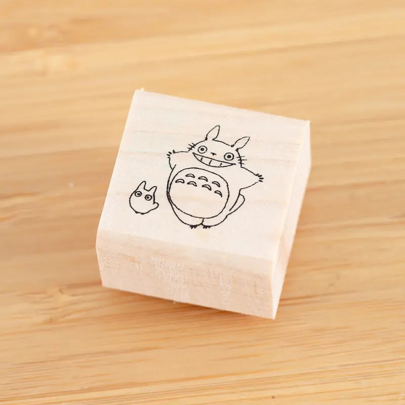 Mon voisin Totoro - Tampon avec Pochon Totoro Arabesque