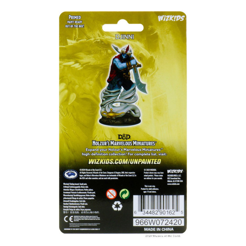 Dungeons & Dragons: Nolzur’s Marvelous - Figurine miniature à peindre Djinni