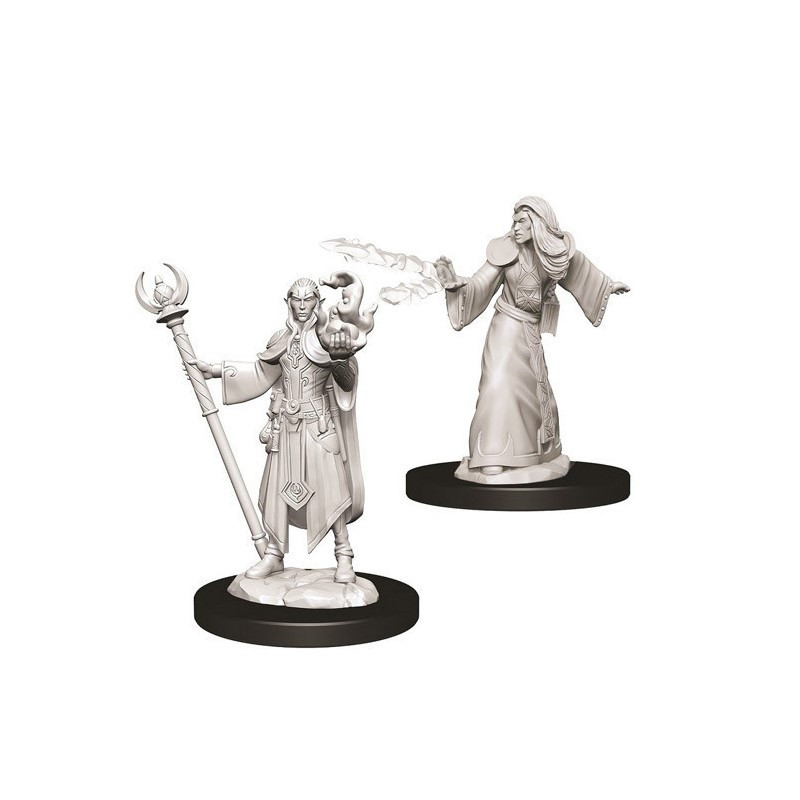 Dungeons & Dragons: Nolzur’s Marvelous - Figurines miniatures à peindre Male Elf Wizard