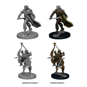 Pathfinder : Deep Cuts - Figurines miniatures à peindre Elf Male Fighter