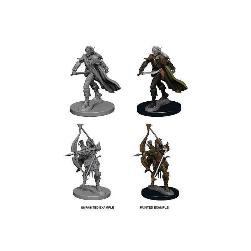 Pathfinder : Deep Cuts - Figurines miniatures à peindre Elf Male Fighter