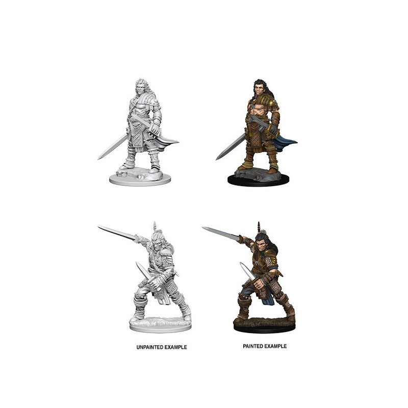 Pathfinder : Deep Cuts - Figurines miniatures à peindre Human Male Fighter