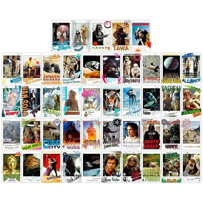 Star Wars - Trading Cards Snapmide Collection A - Ensky