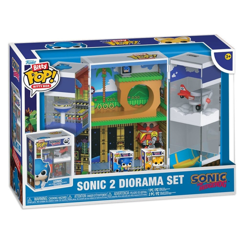 Sonic - Bitty Pop! Boxes - Sonic 2 Diorama Set