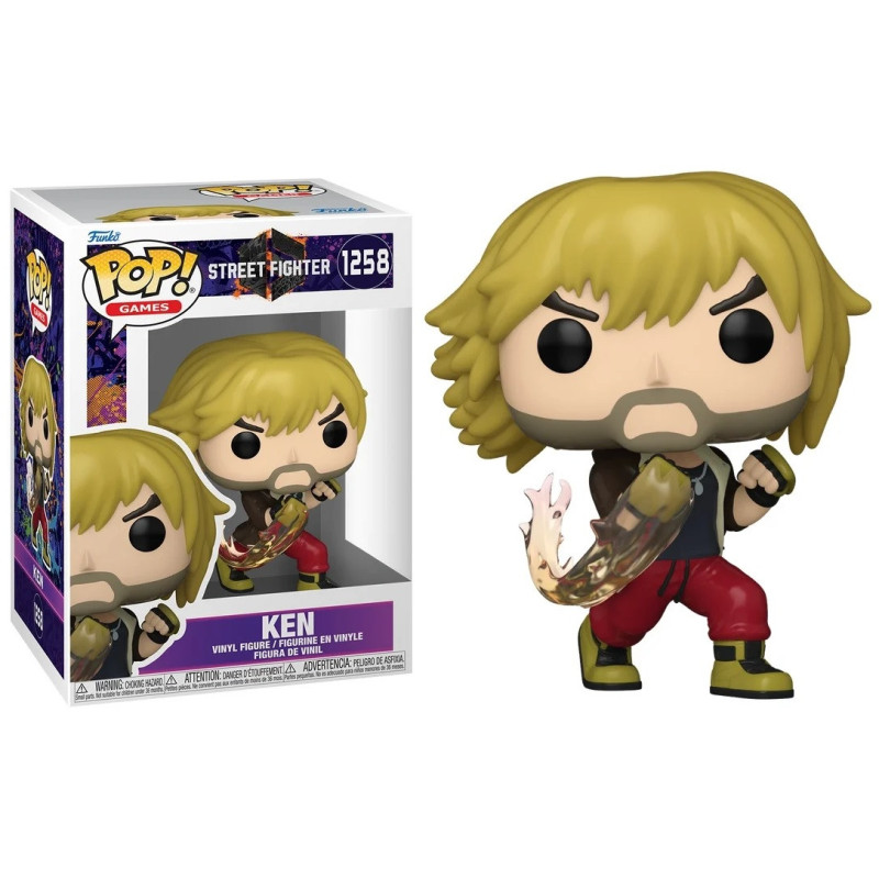 Street Fighter 6  - Pop! Games - Ken n°1258