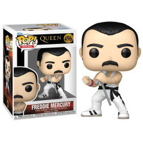 Queen - Pop! - Freddy Mercury (White Singlet)  n°496
