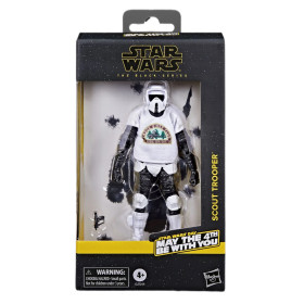 Star Wars - Black Series - Figurine Scout Trooper May the 4th Be With You