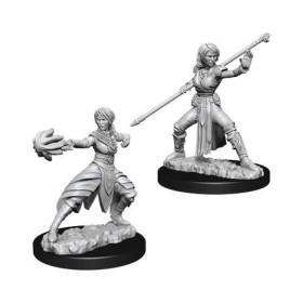 Dungeons & Dragons: Nolzur’s Marvelous - Figurines miniatures à peindre Female Half-Elf Monk