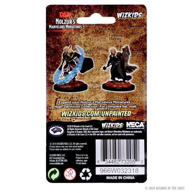 Dungeons & Dragons: Nolzur’s Marvelous - Figurines miniatures à peindre Elf Male Cleric