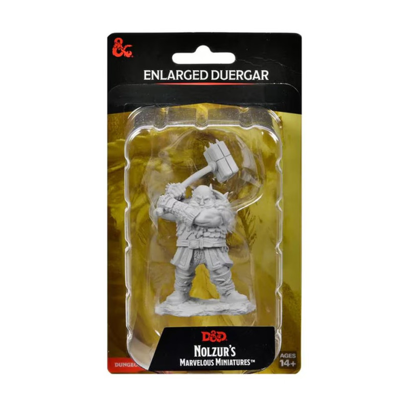 Dungeons & Dragons: Nolzur’s Marvelous - Figurine miniature à peindre Enlarged Duergar