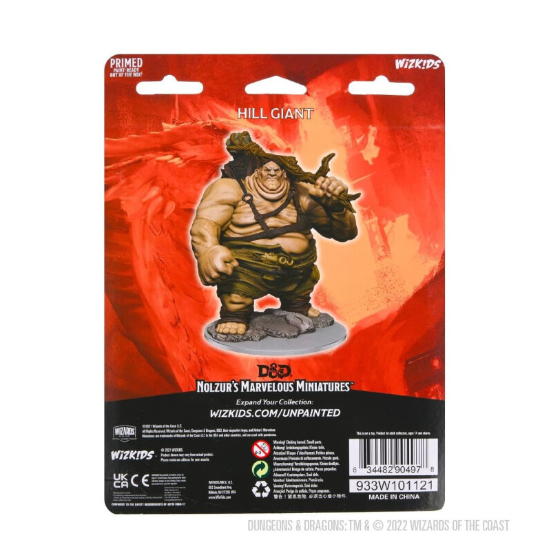 Dungeons & Dragons: Nolzur’s Marvelous - Figurine miniature à peindre Hill Giant