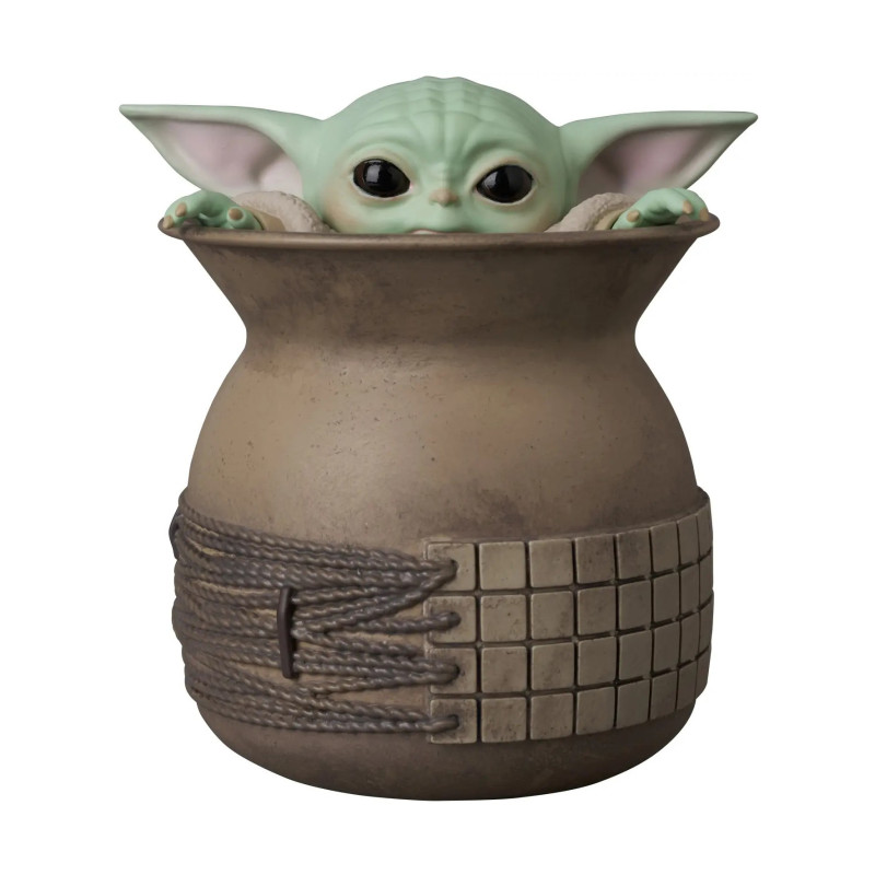 Star Wars - Figurine Medicom UDF Grogu Series 3 Hiding in a Pot