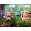 Star Wars - Bag Clip Cosbi Plush Ewoks 1 EXEMPLAIRE ALEATOIRE