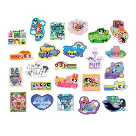 The Powerpuff Girls (Les Super Nana) - Set 2 Smiley Stickers 1 EXEMPLAIRE ALEATOIRE