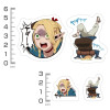Delicious in Dungeon - Set de Mini Stickers No No Marcille