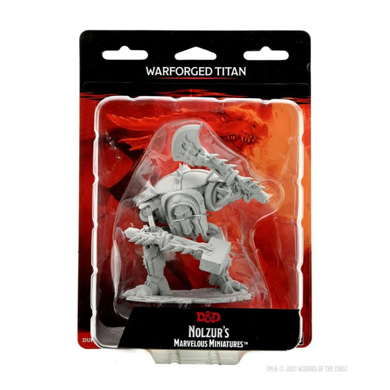 Dungeons & Dragons: Nolzur’s Marvelous - Figurine miniature à peindre  Warforged Titan