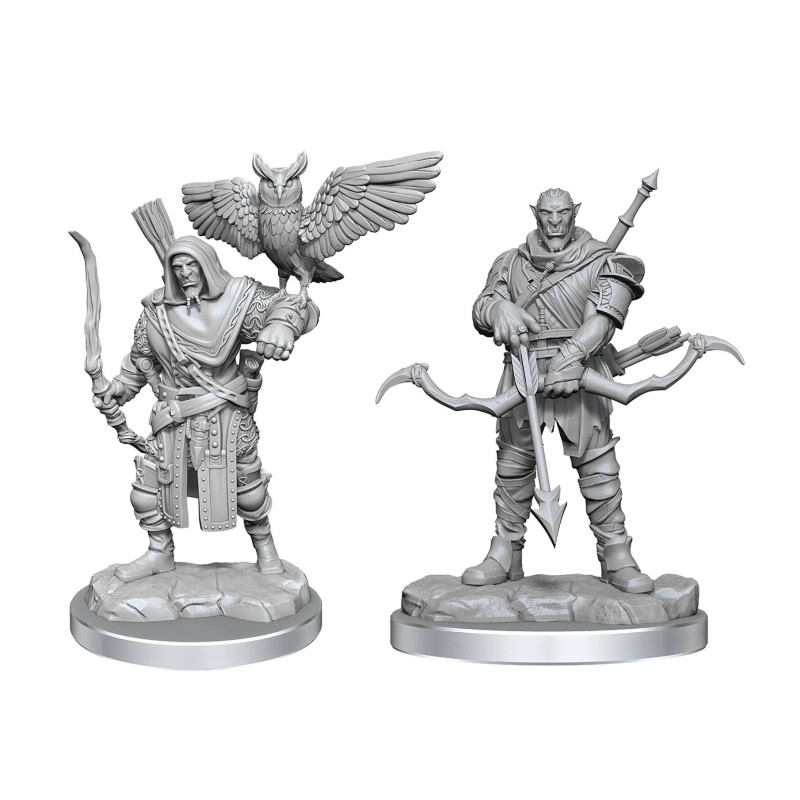 Dungeons & Dragons: Nolzur’s Marvelous - Figurines miniatures à peindre Male Orc Rangers