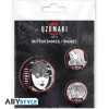 Junji Ito : Uzumaki - Set de 3 badges