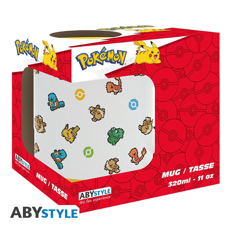 Pokémon – Mug 320 ml Pixel Art – ABYstyle