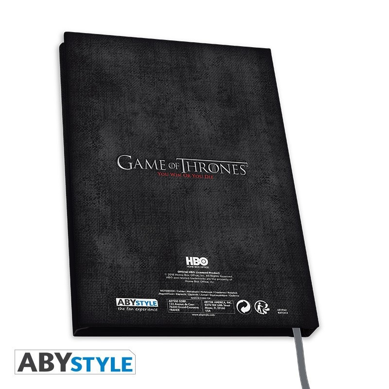Game of Thrones - Cahier A5 Stark – ABYstyle
