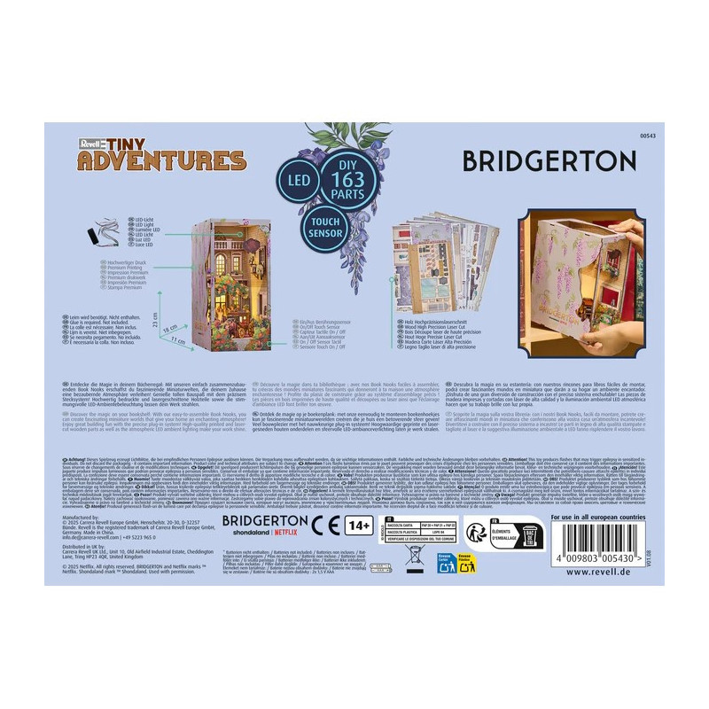 Bridgerton - Book Nook Bridgerton Into The Light Tiny Adventures