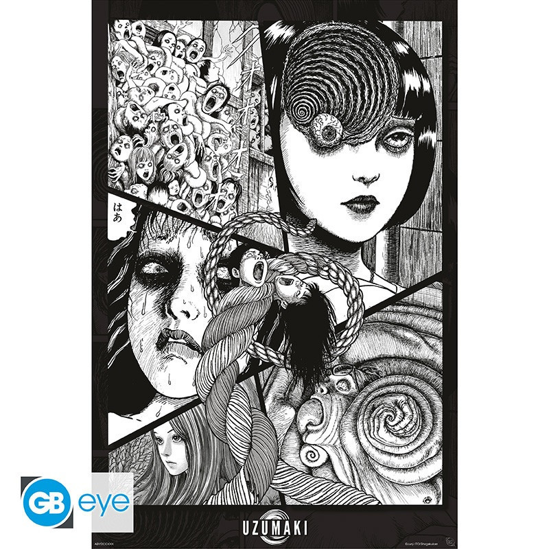 Junji ito : Uzumaki - Grand poster Uzumaki (61 x 91,5 cm)