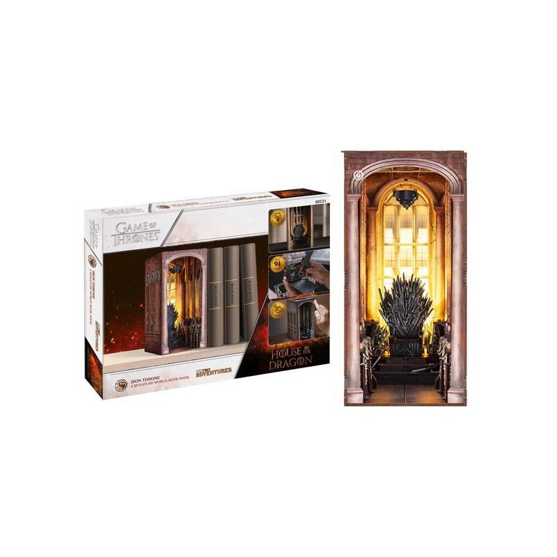 Game of Thrones - Book Nook Iron Throne Tiny Adventures