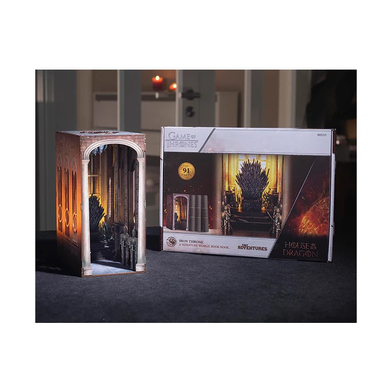Game of Thrones - Book Nook Iron Throne Tiny Adventures