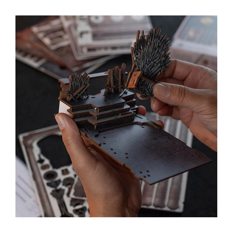 Game of Thrones - Book Nook Iron Throne Tiny Adventures