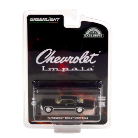 Supernatural - 1967 Chevrolet Impala Sport Sedan Tuxedo Black 1/64