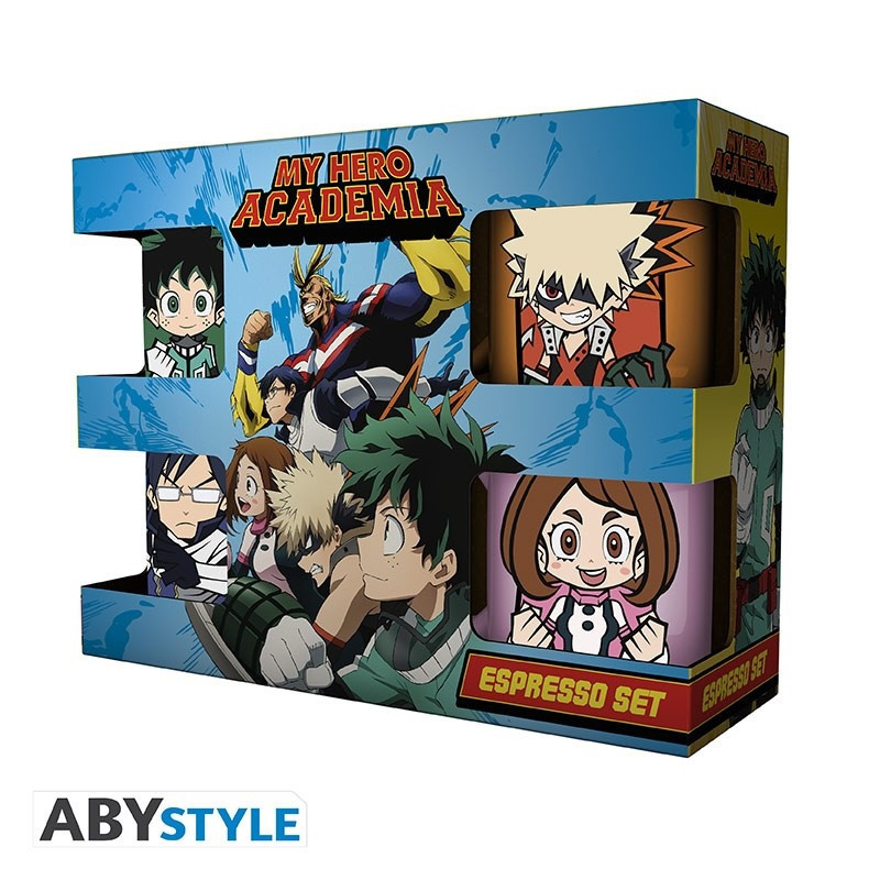 My Hero Academia - Set 4 tasses espresso Chibi – ABYstyle