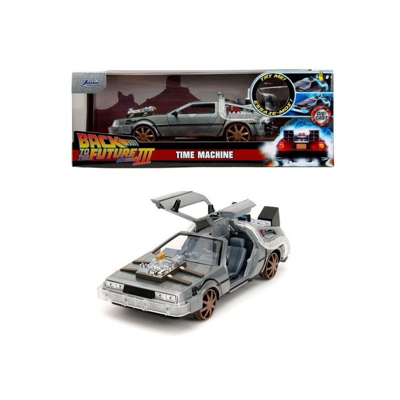 Retour vers le Futur III - 1/24 Delorean Rail Version Time Machine