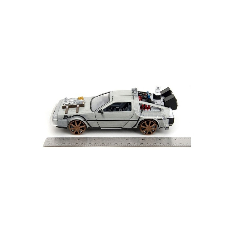 Retour vers le Futur III - 1/24 Delorean Rail Version Time Machine